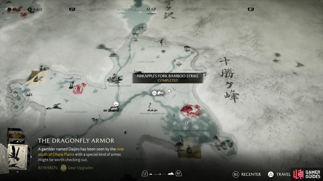 The location of the Niikappu&rsquo;s Fork Bamboo Strike on the map.