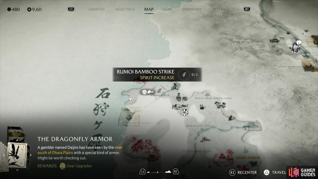 The location of the Rumoi Bamboo Strike on the map.
