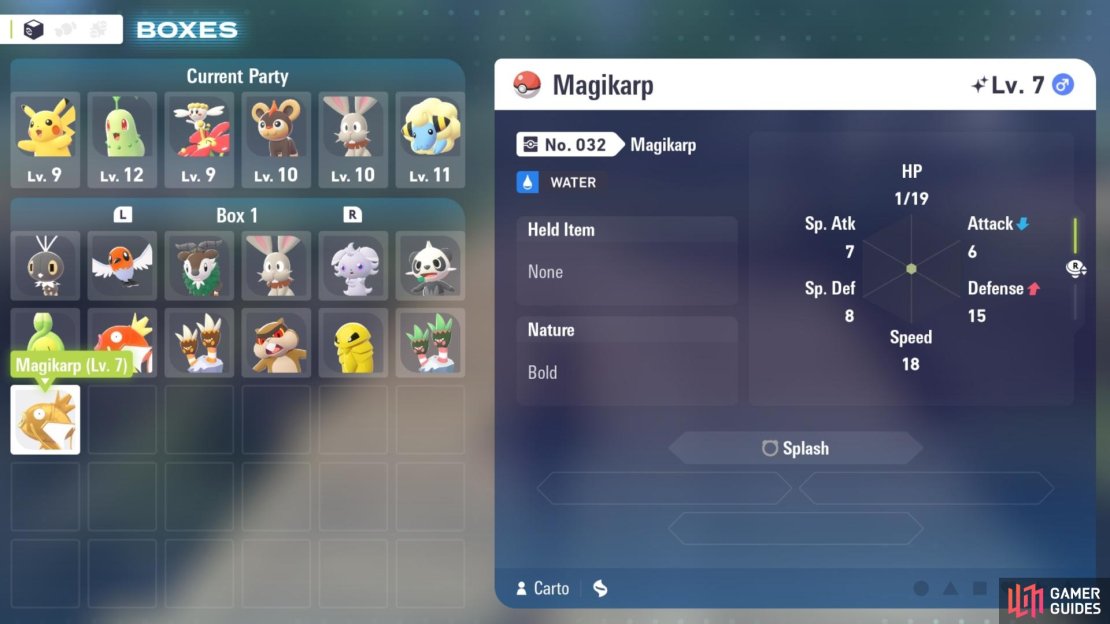 Here&rsquo;s how to go Shiny hunting in Pok&eacute;mon Legends ZA. As you can see, we have two shiny Pok&eacute;mon already! Image via Gamer Guides / Nintendo.