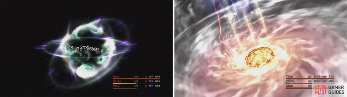 If you thought you&rsquo;d seen a powerful Ultima so far, you ain&rsquo;t seen nothing yet. Armageddon is insta-death for everyone so you must have Auto-Life before it hits.