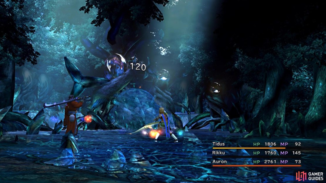 Strike Spherimorph with a normal attack