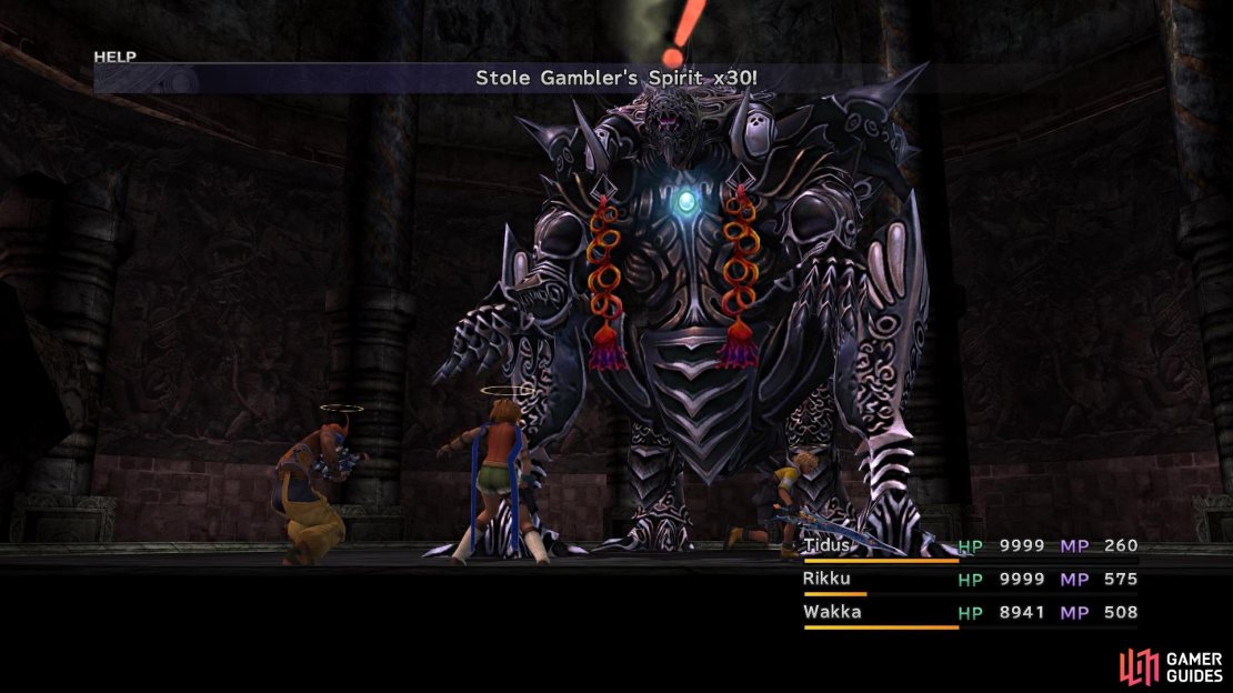 You can steal a lot of Gambler&rsquo;s Spirits from Omega