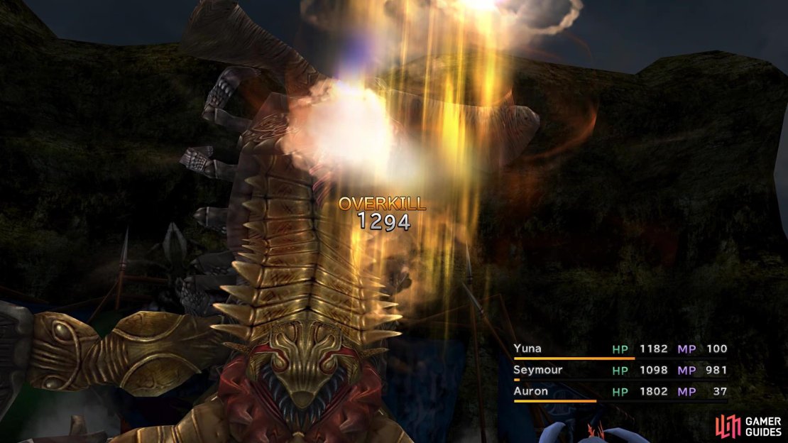 Seymour&rsquo;s magic is pretty strong, although Gui is weaker too