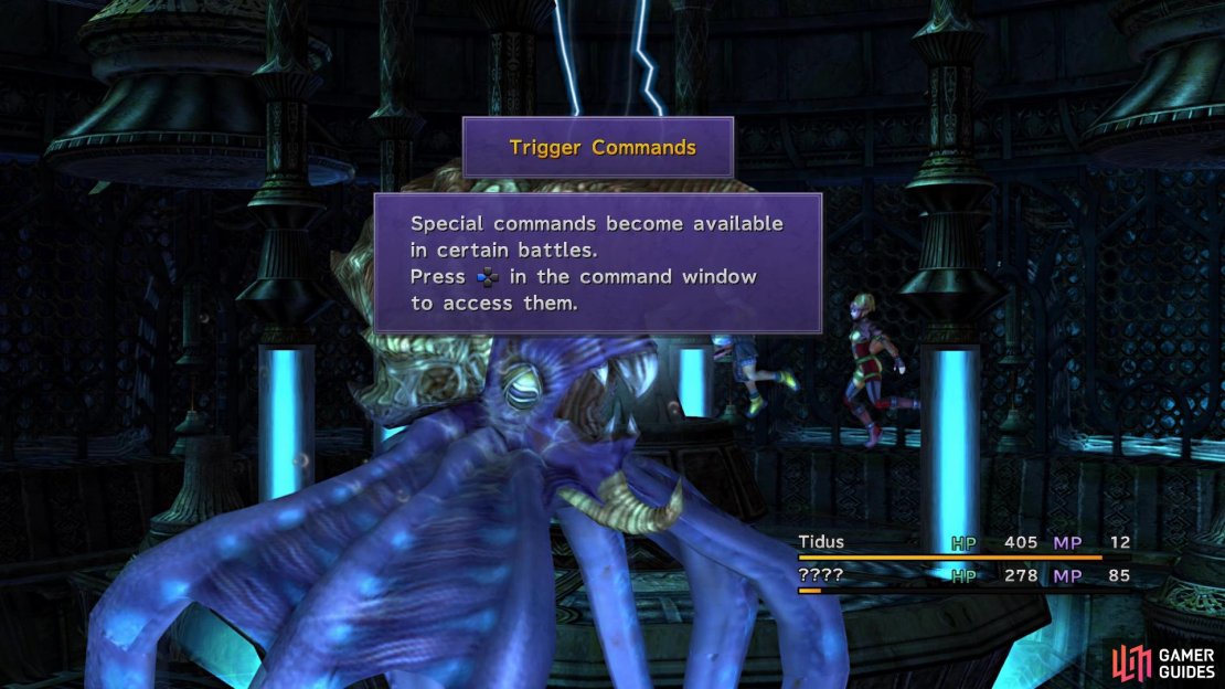 Keep an eye out for Trigger Commands in battles