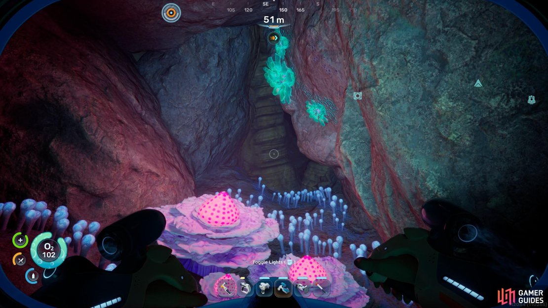 Once created, just equip them to enjoy greater movement speed, and the built-in flashlight makes it a great exploration accessory.