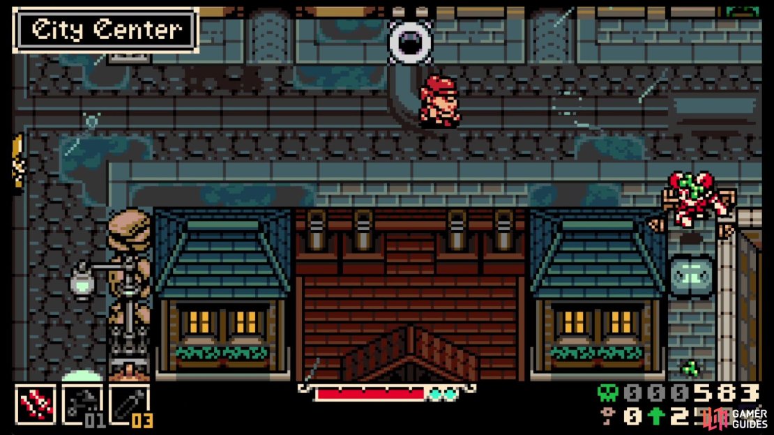 You can find some boxes to break at this spot, allowing you to reach the entrance of this building.