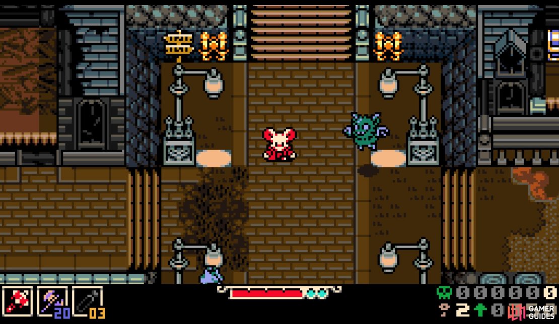 The bats in the Southern Outskirts can be a nuisance to hit sometimes.