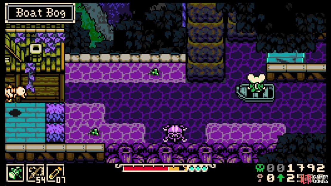 You can head up at this spot to find a hole to burrow and access a hidden area.