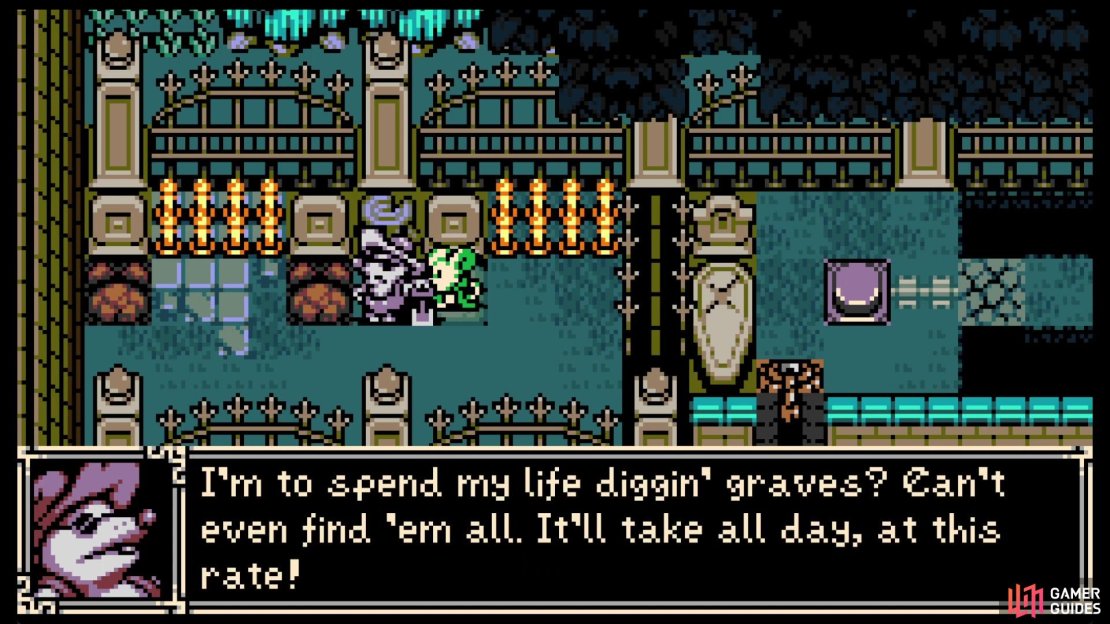 This NPC may seem unimportant, but it&rsquo;s actually a small sidequest for this area.