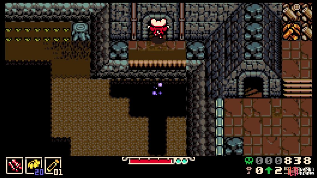 In the Southern Outskirts, use this bounce pad to reach the Cave Network entrance.