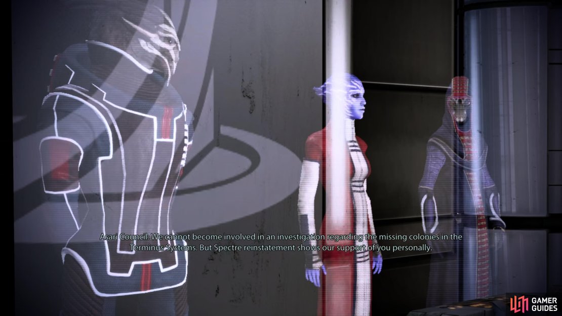 Your meeting with the Council - provided you&rsquo;re granted one - will at most achieve a token reinstatement of your Spectre status.