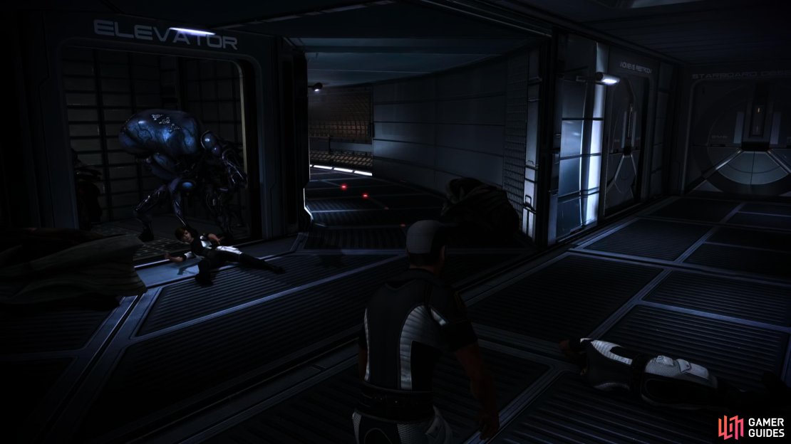 As Joker, make your way towards the AI Core, avoiding Collectors as you go.