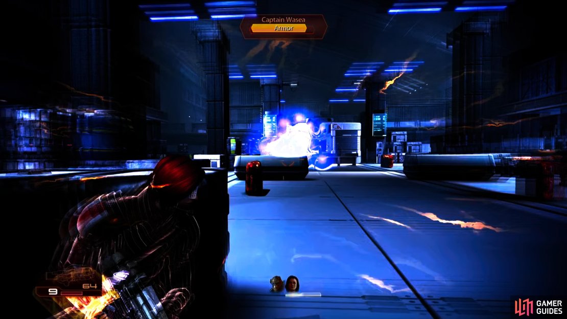 Wasea has barriers and armor - whittle them down with abilities,