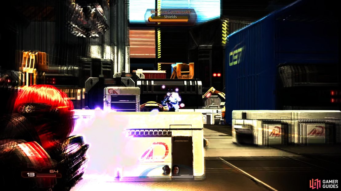 You&rsquo;ll face a variety of Blue Suns mercenaries on this mission,