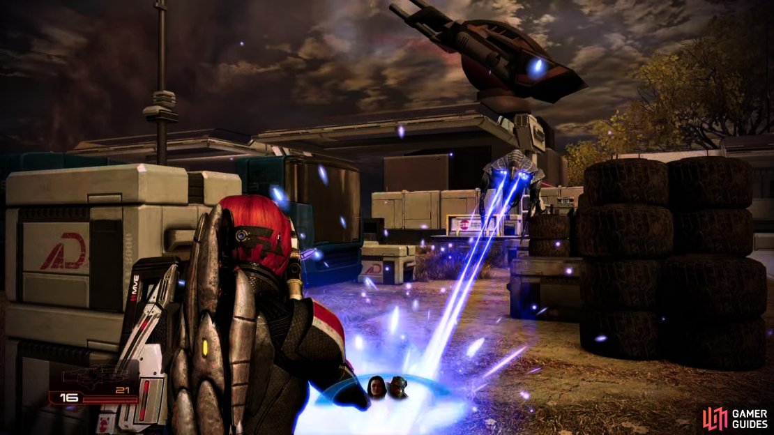 The Praetorian&rsquo;s primary attack are lasers, which is essentially a cover check.