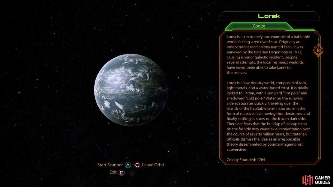 The assignment &ldquo;N7: Lost Operative&rdquo; can be found while scanning Lorek.