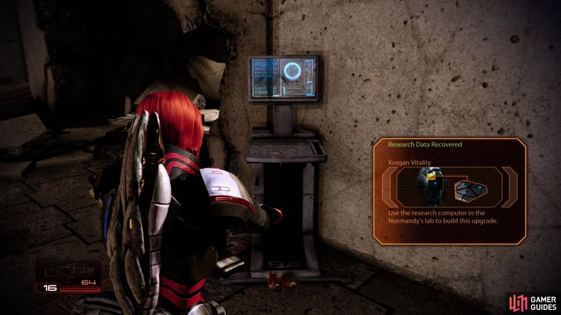 Grab a Krogan Vitality research project,