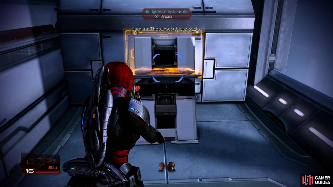 Use the &ldquo;Bridge Security Console&rdquo; to open up the bridge,