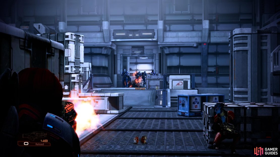 Kill the mercenaries that greet you when you board the MSV Strontium Mule.