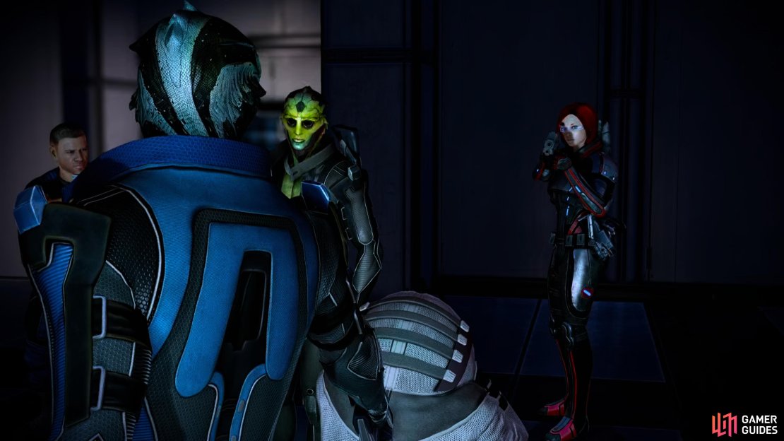 Keep an eye on Talid and you&rsquo;ll eventually confront Kolyat, where you&rsquo;ll need to perform a Paragon or Renegade interrupt to successfully complete Thane&rsquo;s loyalty mission.
