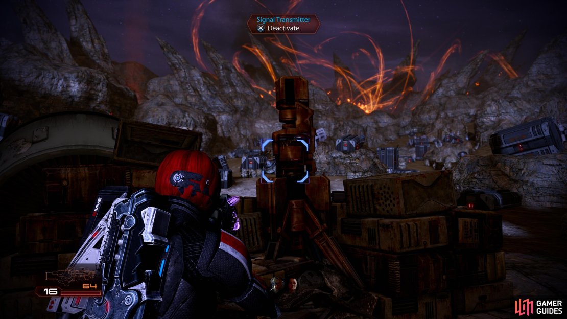 Interact with the Signal Transmitter,