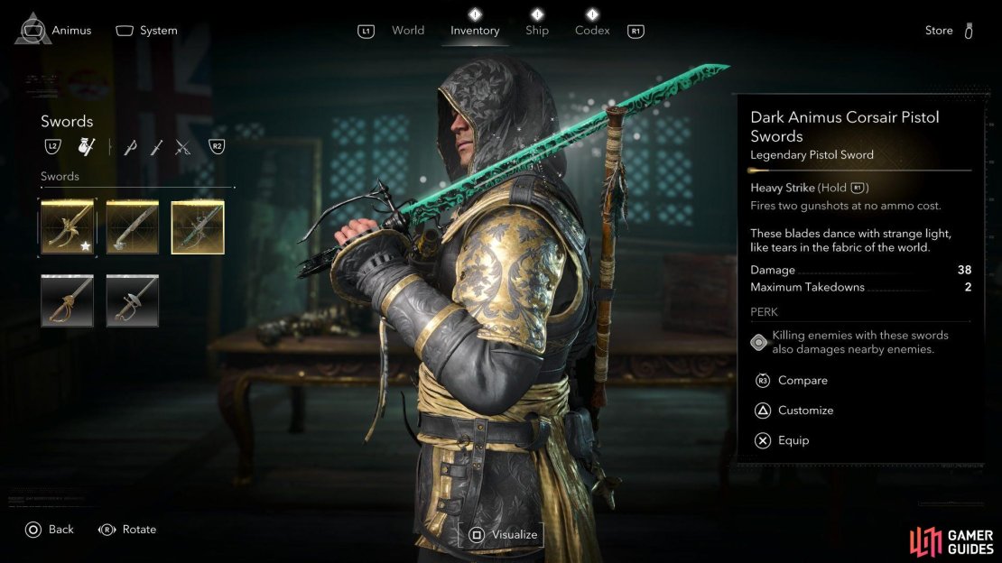 These are some awesome swords that you&rsquo;ll get for completing the True Purpose rift