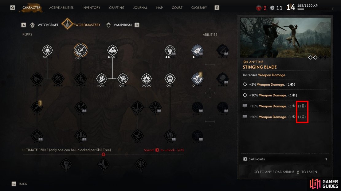 Spending skill points on most skills will also advance time. It&rsquo;s a fairly large time cost over the course of the game, so don&rsquo;t forget about it!