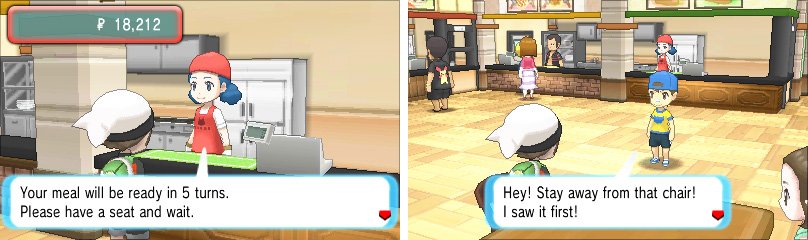 A food court where you must battle for a seat? We&rsquo;ve seen everything now.