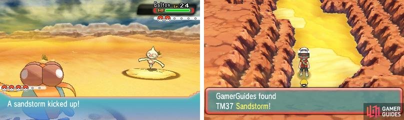 Sandstorms aren&rsquo;t unique to nature; they can be conjured up by Pok&eacute;mon too.