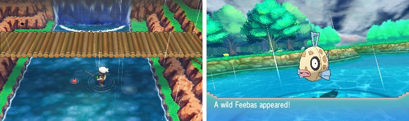 Patience is still needed for a Feebas to bite though.