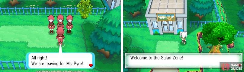 We&rsquo;d better chase after&ndash; ooh, Safari Zone!