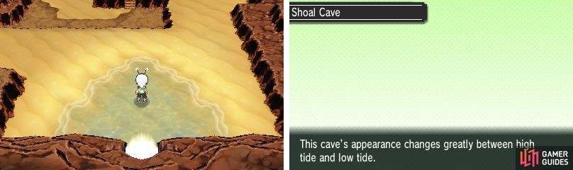 A seaside cave that&rsquo;s different to explore depending on the tide.