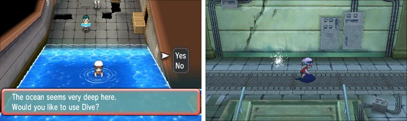 Sea Mauville is certainly atmospheric, especially underwater.