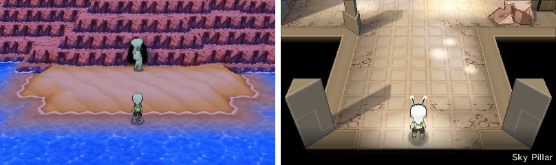 A giant tower constructed to become closer with the Hoenn region&rsquo;s ancient savior.