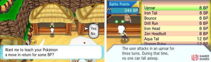 For hardcore trainers, the Move Tutors are one of the best reasons to own these games.