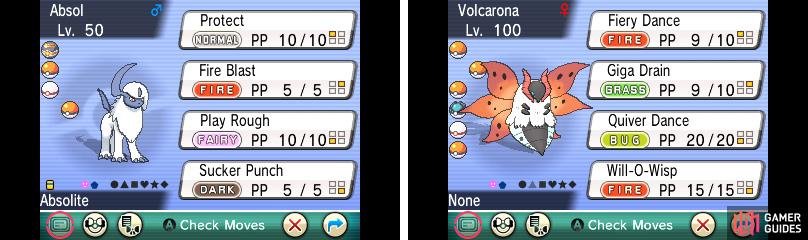 Mega Absol can use Special attacks on the side, but Volcarona isn&rsquo;t great Physically.