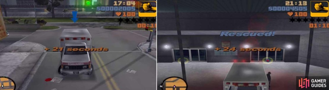You&rsquo;ll fail the mission if you run out of time, die, get jacked, or otherwise leave the Ambulance. If you kill a patient (you cruel person), you fail.