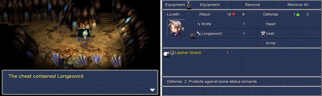 Here&rsquo;s how you can equip different weapons/armor. Mix and match to your whims!