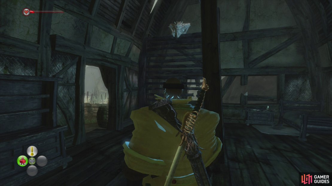 One of the game&rsquo;s 50 gargoyles. Shoot each of them to destroy them.
