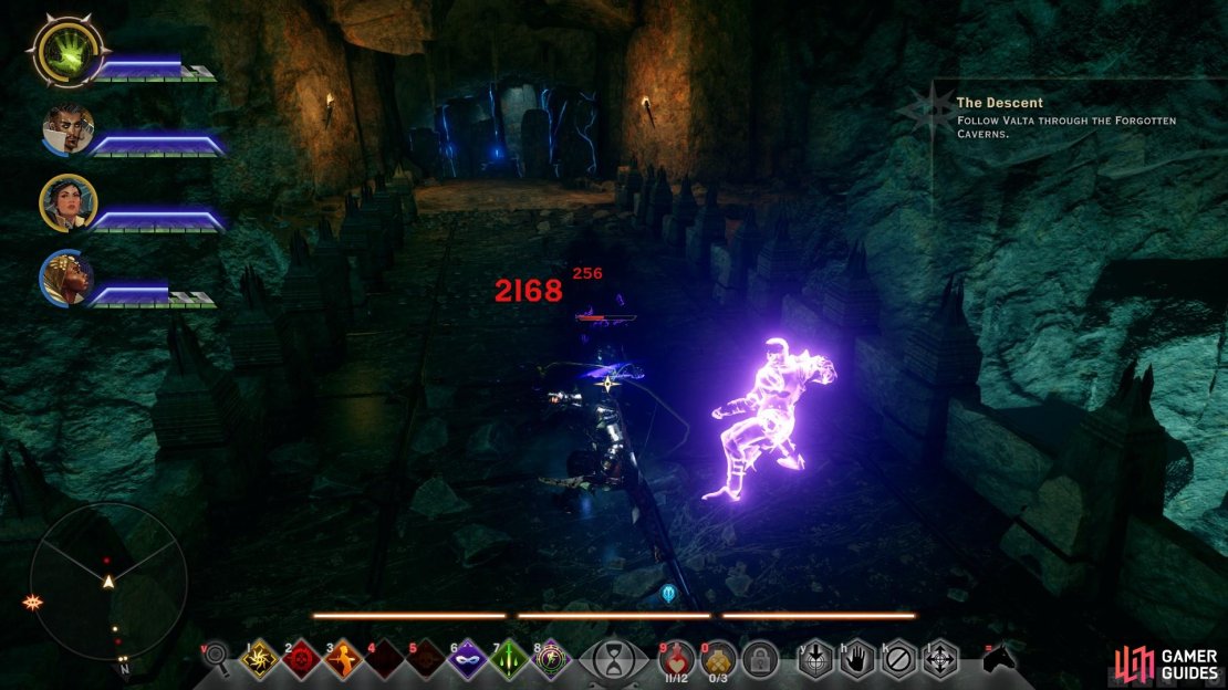 Always aim to take out the Bolters first, as they can inflict the most damage if you leave them to fire at range.