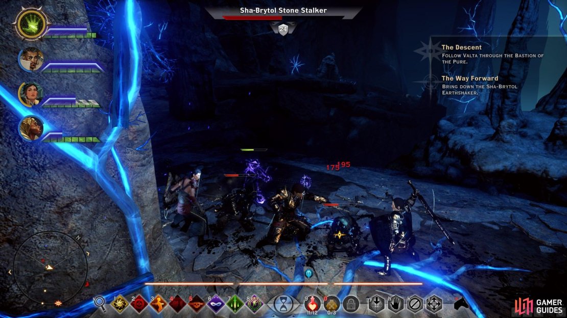 Take out the Stone Stalkers first to reduce incoming damage.