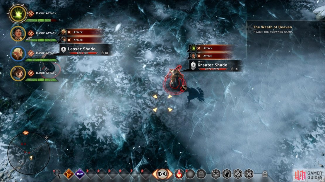 Familiarise yourself with Tactical Mode whenever you encounter a large group of enemies.