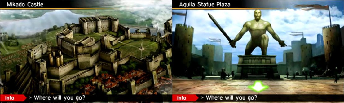 You&rsquo;re free to wander for a bit, but once you feel the need to advance the story, head to the Meeting Spot at Aquila Statue Plaza.