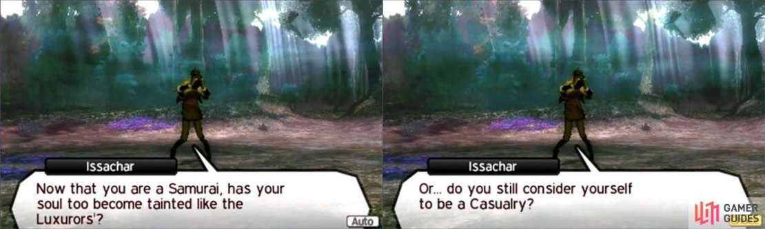 In the heat of battle, you may be asked to make choices. These choices can affect the flow of battle or the ending you get, so keep a cool head and choose wisely&hellip;
