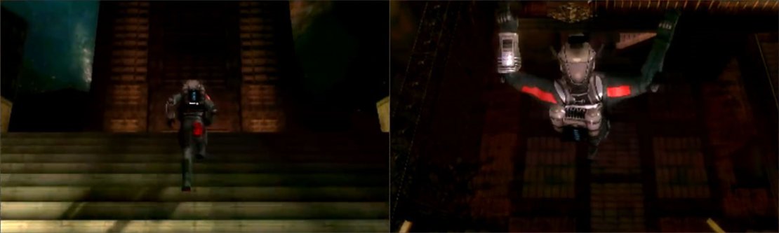 Climbing up stairs and falling down holes. Being a Samurai can be physically taxing&hellip;