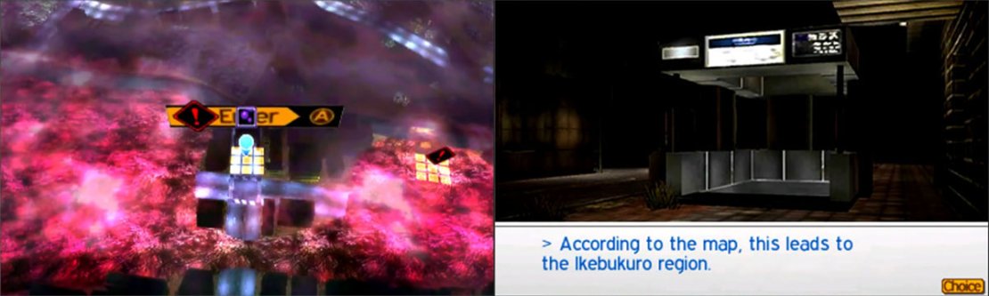 From Shinjuku, head west, then north and you should notice a large poison swamp to the east&ndash;past here is the way to Ikebukuro.
