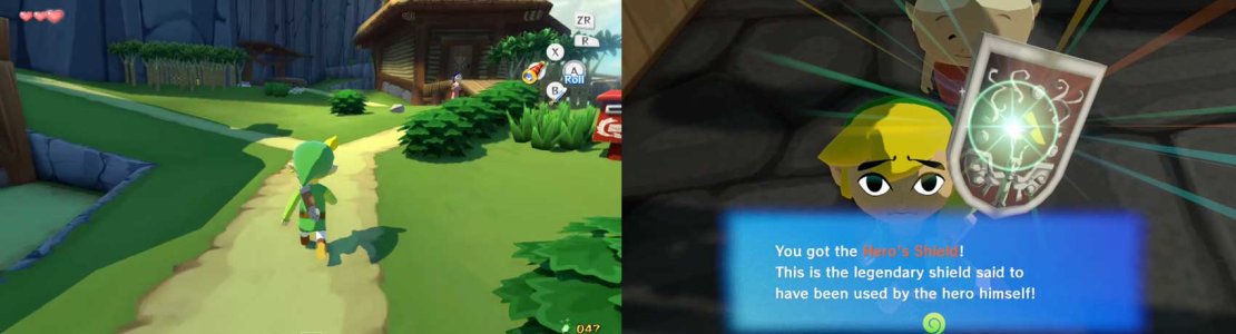 Tetra decides to let you come, but you first need to get SOMETHING to defend yourself with. You need a shield. Didn&rsquo;t Grandma have one upstairs? May as well see about it. Head to your grandmother&rsquo;s house.