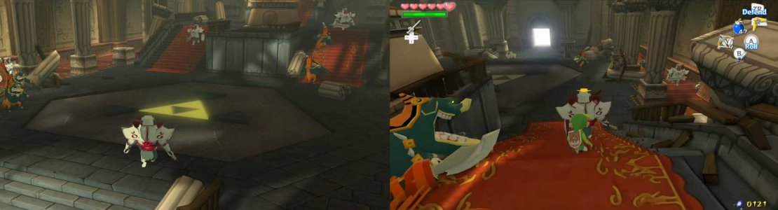 Luckily, they are spread out over the main room. This means that, if you are luckily, you&rsquo;ll only have to fight one of each at a time. However, if you are like me, you&rsquo;ll end up fighting five or six at once!! Preferably, throughout each and every battle, you should use your Boomerang.