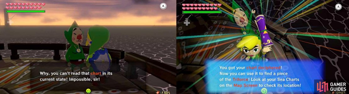However, you&rsquo;ll realize when you get them, they are unreadable. You&rsquo;ll have to get them deciphered somewhere. Unfortunately, it is at Tingle&rsquo;s for the high price of 398 Rupees a pop!