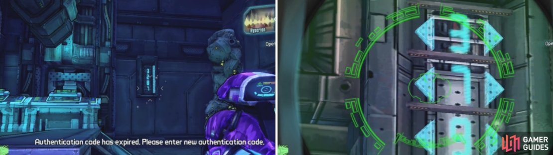 Wait until a new code appears before rushing back and inputting it. It&rsquo;s best to have a single shot gun with good accuracy for this.
